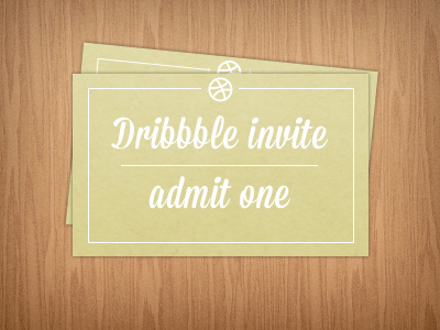 Dribbble invites giveaway x2