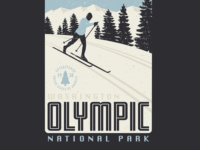 Olympic National Park, Washington mountains national parks pinetrees powder ski skiing snow