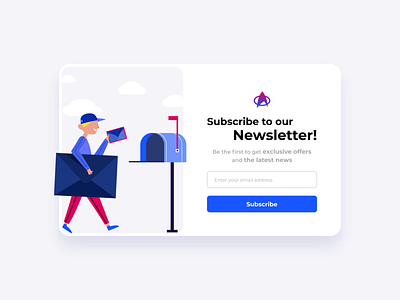 Subscribe cta form illustration mailing list newsletter subscribe subscription web design webdesign website website design