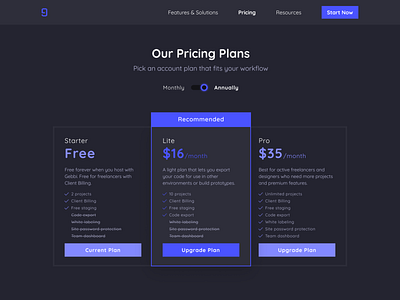 Pricing Page billing cta design landing landing page pricing pricing page pricing plan pricing plans subscription tier tier pricing tiered pricing web design webdesign website website design