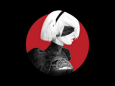 2B Nier: Automata Drawing