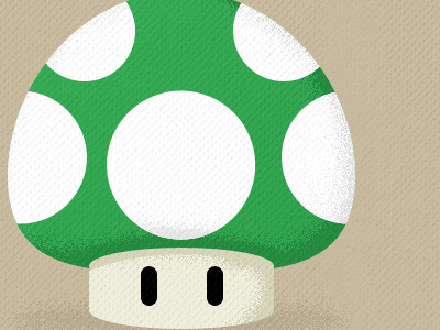 1up iPhone 1up dither iphone mario bros mushroom