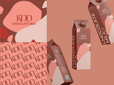 KDD Chocolate Milk redesign branding design graphic design illustration logo vector