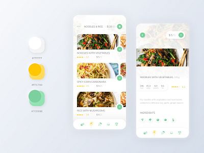 Food Delivery App app delivery food interface order ui uiux ux