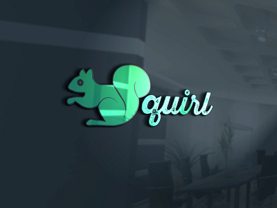 squirl logo animation branding design illustration logo