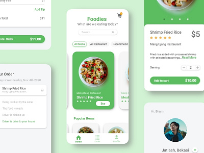 #Exploration - Food App app delivery app exploration food food app foodie menu mobile mobile app ui ui design ux