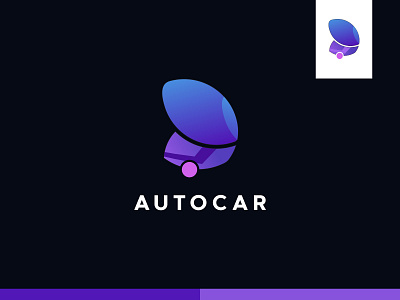 AUTOCAR - modern car logo design