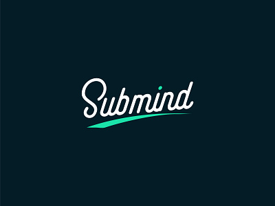 SubMind best logo designer brand identity branding concept design logo logo design mark mind subliminal text typography word wordmark