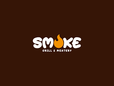 Smoke - Restaurant logo design