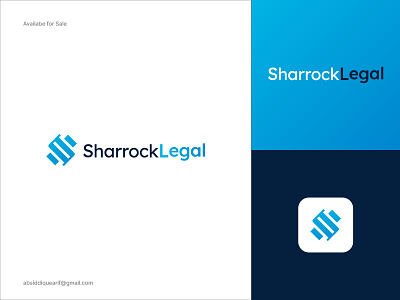 SharrockLegal- Law firm logo design