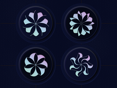 Flower icon branding color figma flower graphic design icon logo symbol