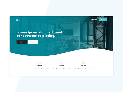 Financial Website Design