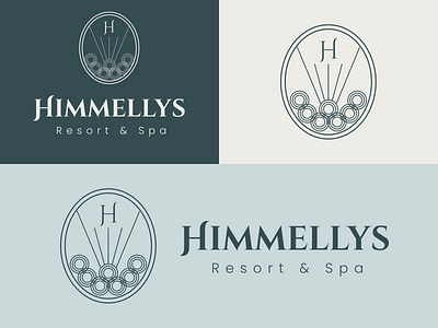 Himmellys Resort and Spa brand brand identity brand process branding color palette design dribbble graphic design logo logodesign resort vector vector design