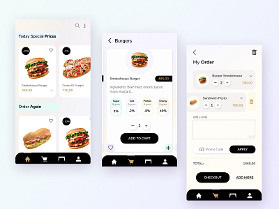 Food Delivering App