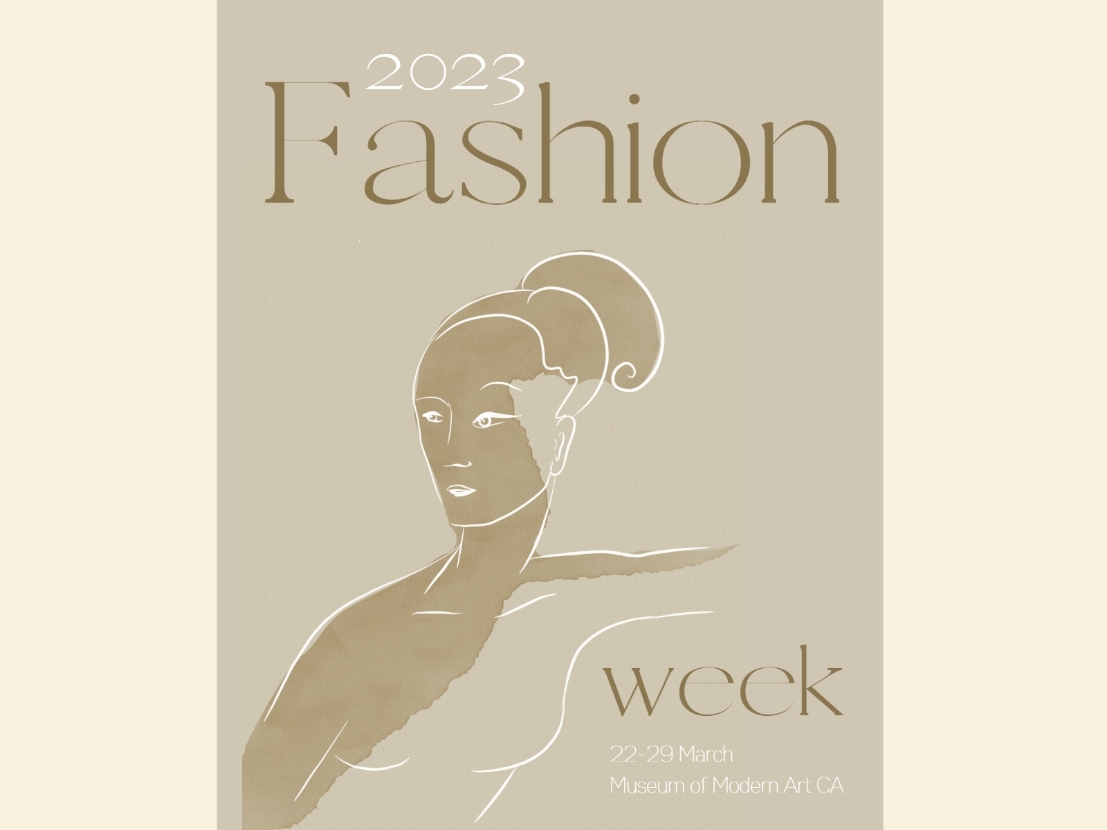 Fashion Week poster 2023 by Jo Petroni on Dribbble