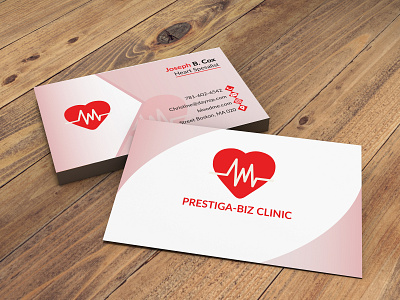 Medical Business Card Simple Design