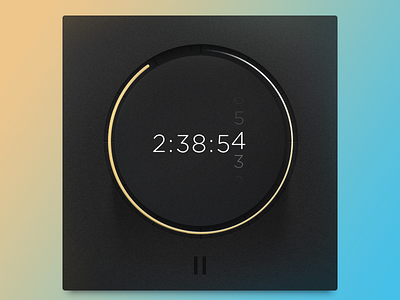 Day 14 - Countdown Timer clock countdown dailyui spiner time timer uichallenge