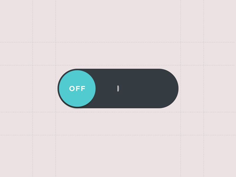 Day 15 - Switch button control controler dailyui flat onoff shadow switch uichallenge