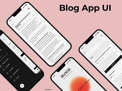 Blog App UI