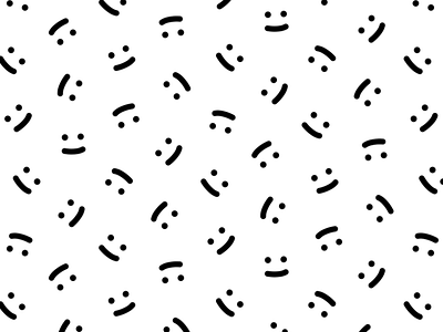 Smile pattern art artist black and white design doodles emoticon graphic design icon ignorant illustration minimal minimalist pattern patterns repeat pattern repeating simple smile surface tattoo