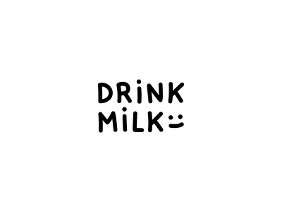 Drink Milk - Ignorant Doodle art black and white design doodles draw drink flash tattoo fun funny hand drawn ignorant ignorant tattoo lettering milk minimal quotes simple smile tattoo typography