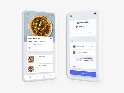 Nosh - Gamified Food Delivery App app delivery design food gamification minimal platform product product management social ui ux xd