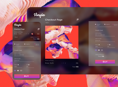 UI Daily Challenge - Day 2/Checkout Page design ui web design