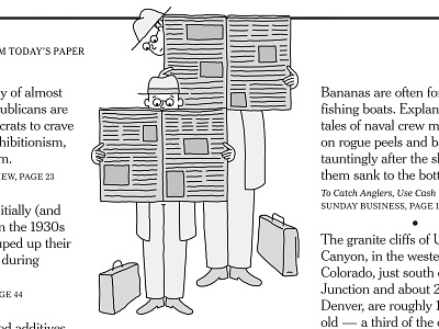 The New York Times cartoon design dog drawing editorial illustration spotillustration thenewyorktimes