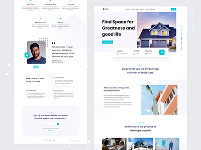 Real Estate agency - Landing Page