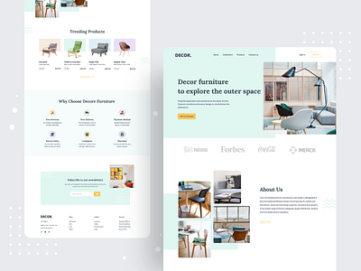 Furniture - Landing Page