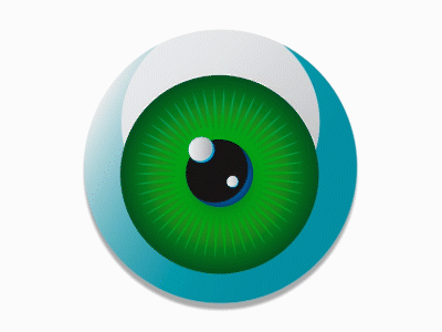 Eyeball Gif animation branding icon logo ux