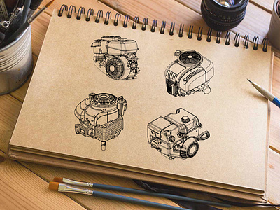 Engine drawings