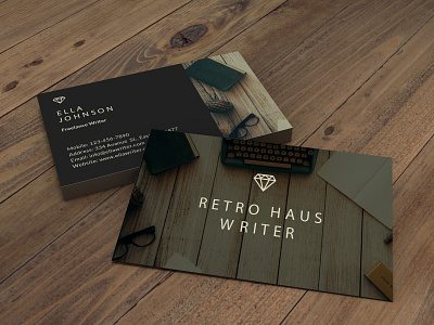 Business card design design