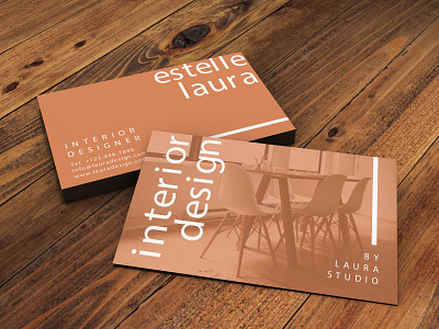 Business card design design