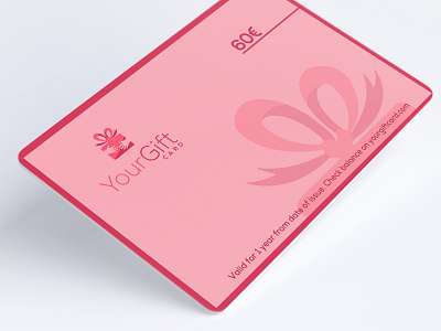 Gift card and logo design