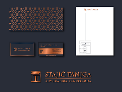 Branding design branding business card copper foil design letterhead logo logodesign pattern vector