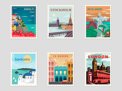 Posters - Postmarks 2 design