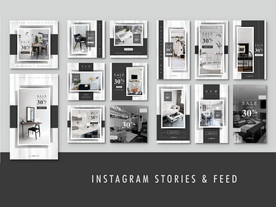 Instagram stories & feed design instagram