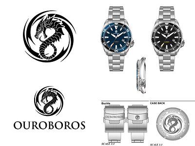 Logo design for a watch company