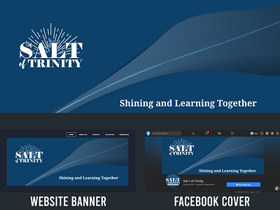 Website banner and Facebook cover design banner cover design vector