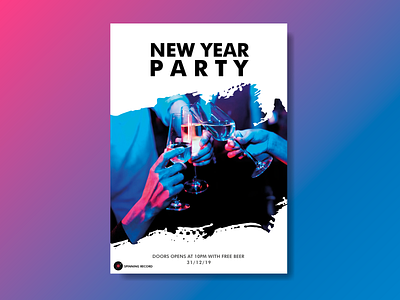 NY PARTY poster