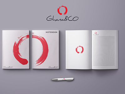 Logo, book and pen design