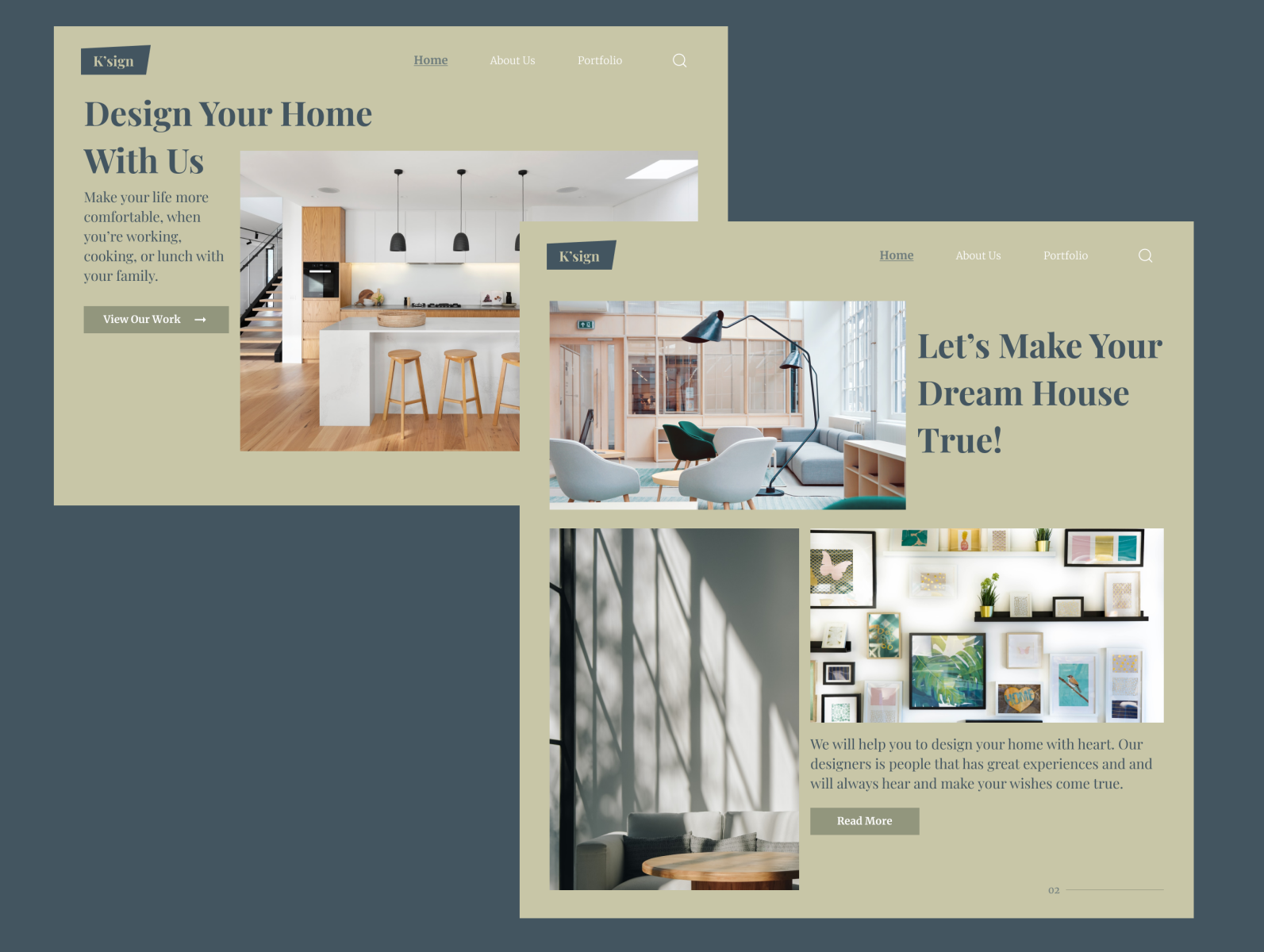 Interior Design Web - Exploration by Assyifa Narulita on Dribbble
