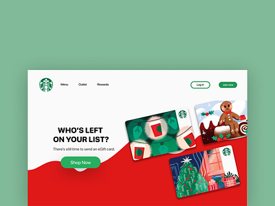 Re-designing website starbucks branding design ui web