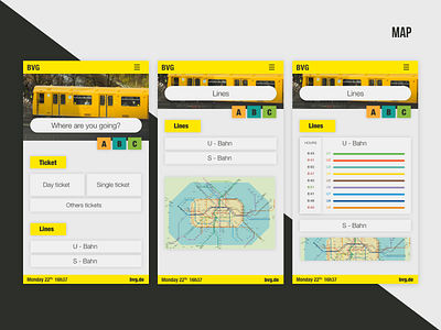 #29 Daily UI - BVG app