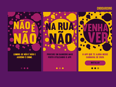 #23 Daily UI - Carnaval app brazil carnaval daily 100 challenge dailyui design logo nãoenão são paulo typography ui vector
