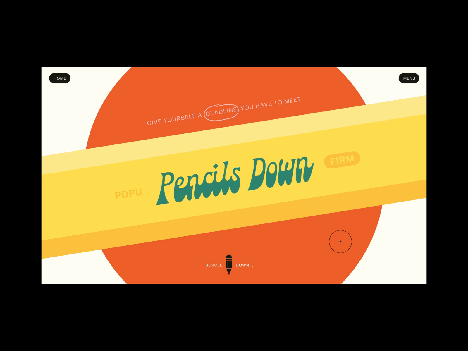 Pencils Down by Michael Crawford on Dribbble