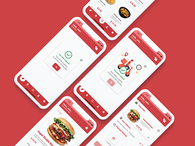 DailyUI 011 app app design app icon dailyui dailyui011 design flash message food app mobile order ui ux