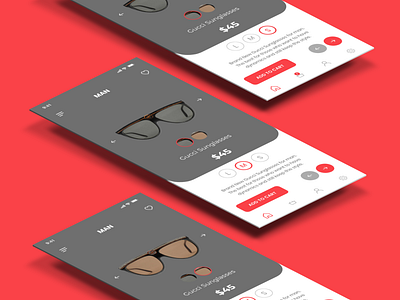 DailyUI 033 app app design branding customize product daily ui 033 dailyui dailyui033 dailyuichallenge design ecommerce app gucci mobile shopping app ui ux