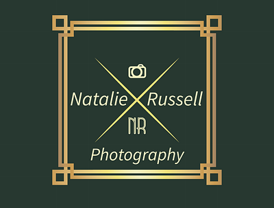 Natalie Russell - Photography Final Version branding design logo minimal photography photoshop typography vector